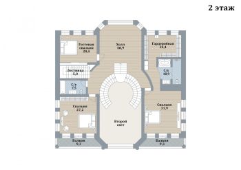 Дом в поселке Знаменское поле
