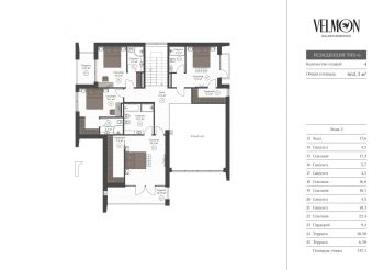 Дом в стиле хай-тек в КП Вельмон
