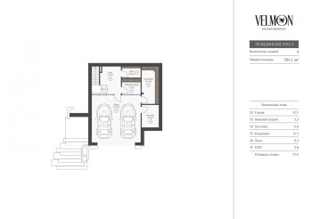 Новый дом в КП Velmon