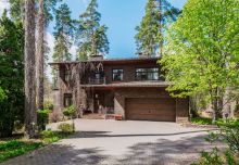 Дом в стиле Райта в КП Поречье