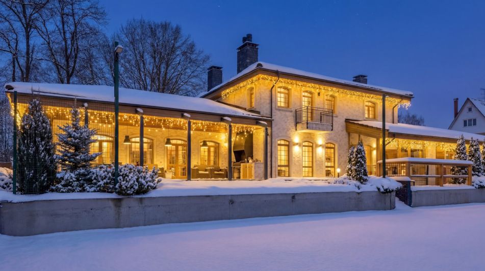 Дом с теннисным котом в СНТ Пламя