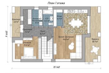 Уютный дом в КП Первый Лесной