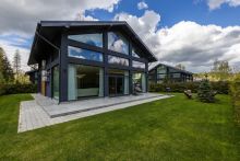 Фахверк в КП Рига парк