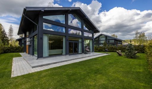 Фахверк в КП Рига парк