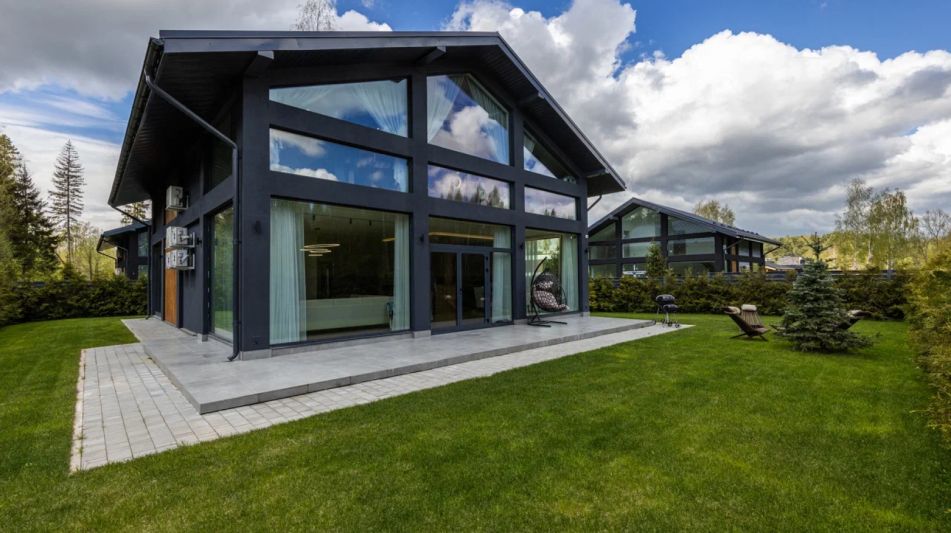 Фахверк в КП Рига парк