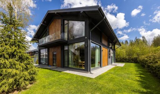 Фахверк в КП Рига парк