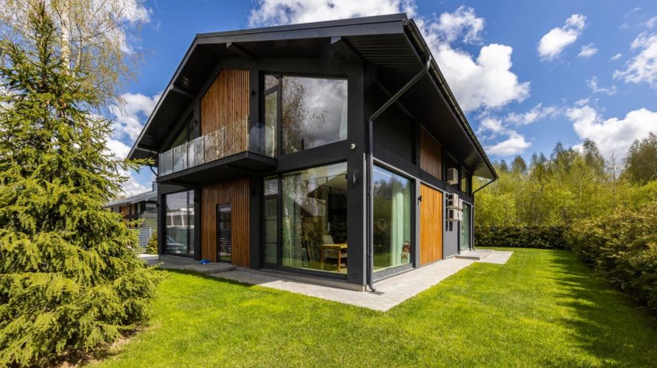 Фахверк в КП Рига парк