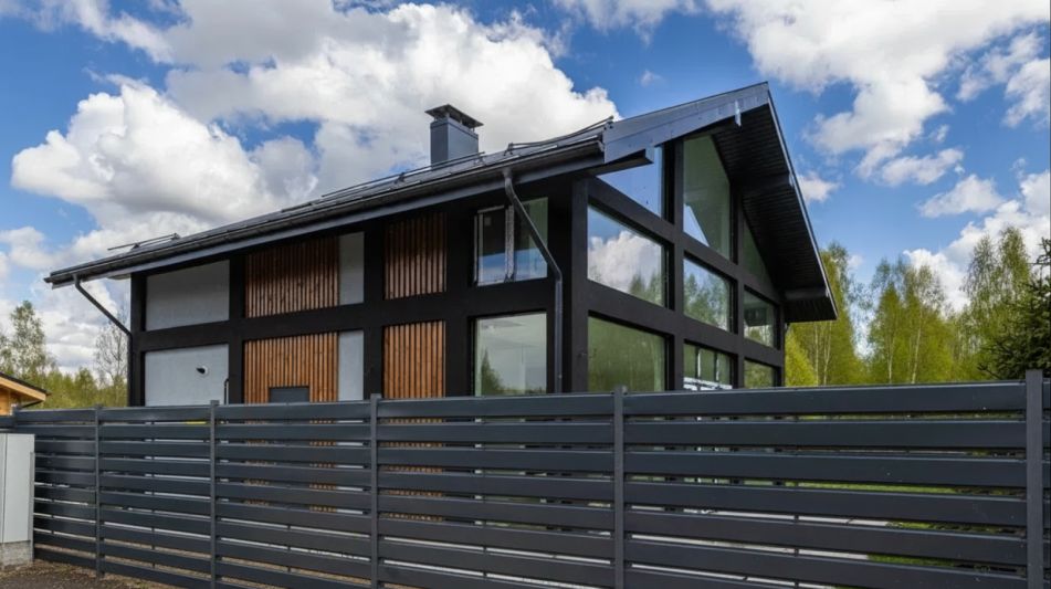 Фахверк в КП Рига парк