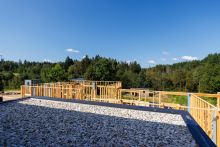 Дом с видом на воду в Славково