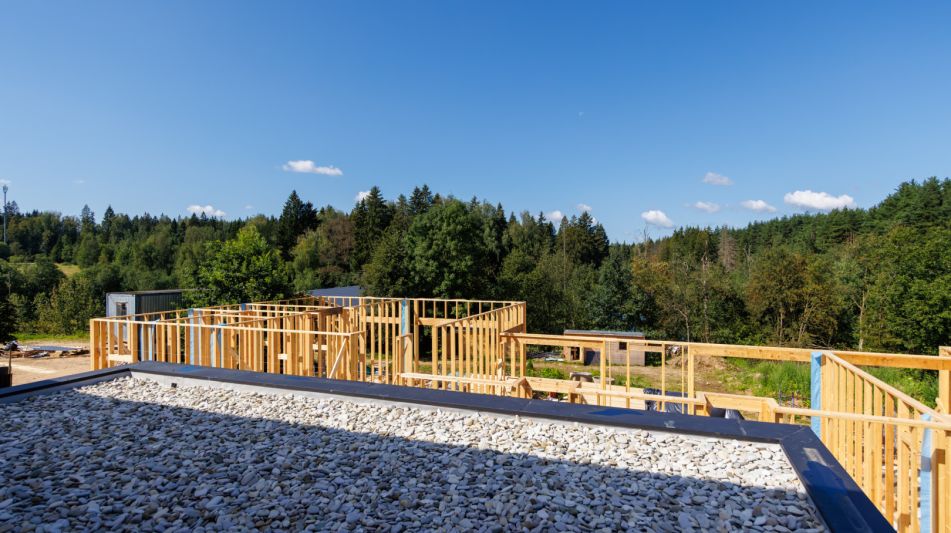 Дом с видом на воду в Славково