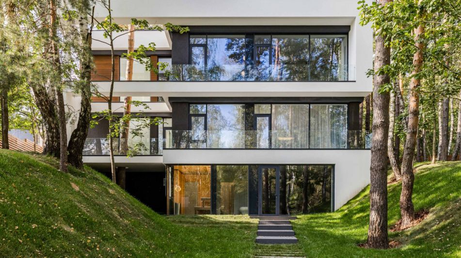 Новый дом в поселке Веледниково