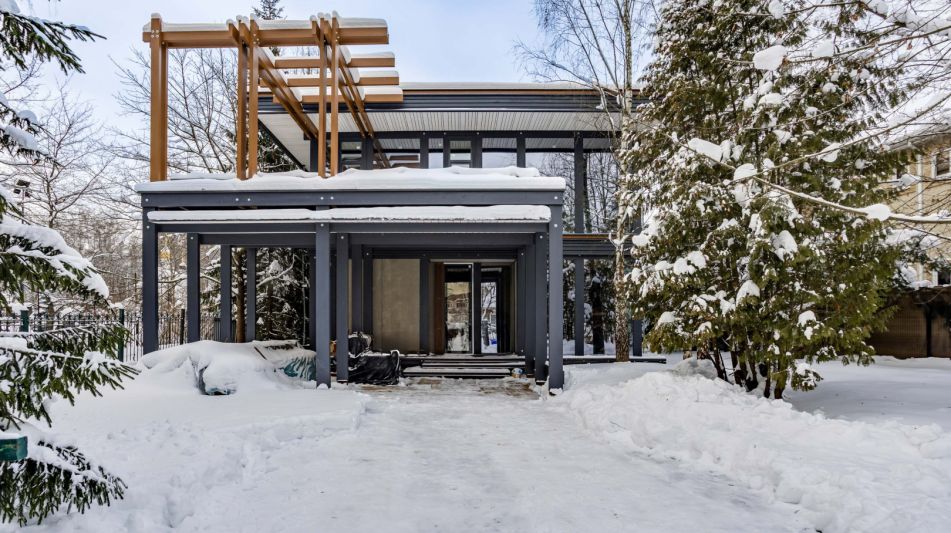 Новый фахверк в кп Княжье Озеро