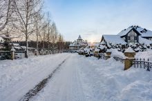 Новый фахверк в кп Княжье Озеро