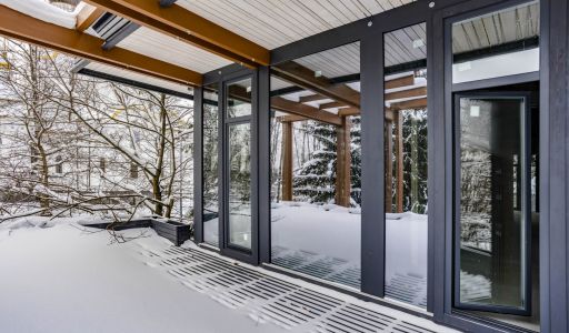 Новый фахверк в кп Княжье Озеро