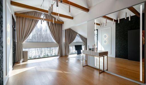 Фахверк в КП Рига парк