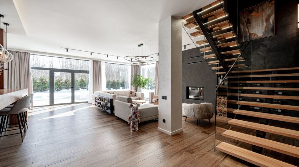 Фахверк в КП Рига парк