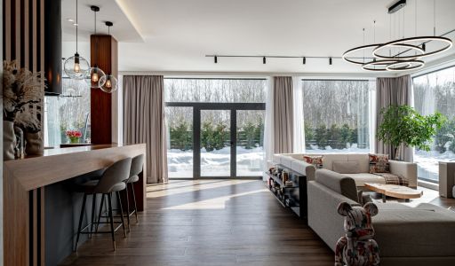 Фахверк в КП Рига парк