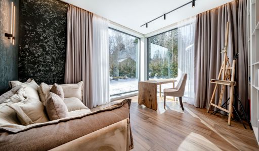 Фахверк в КП Рига парк