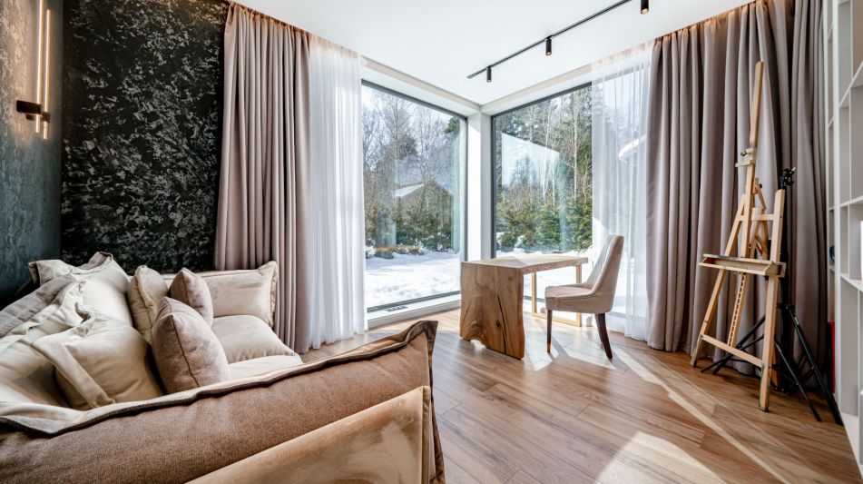 Фахверк в КП Рига парк