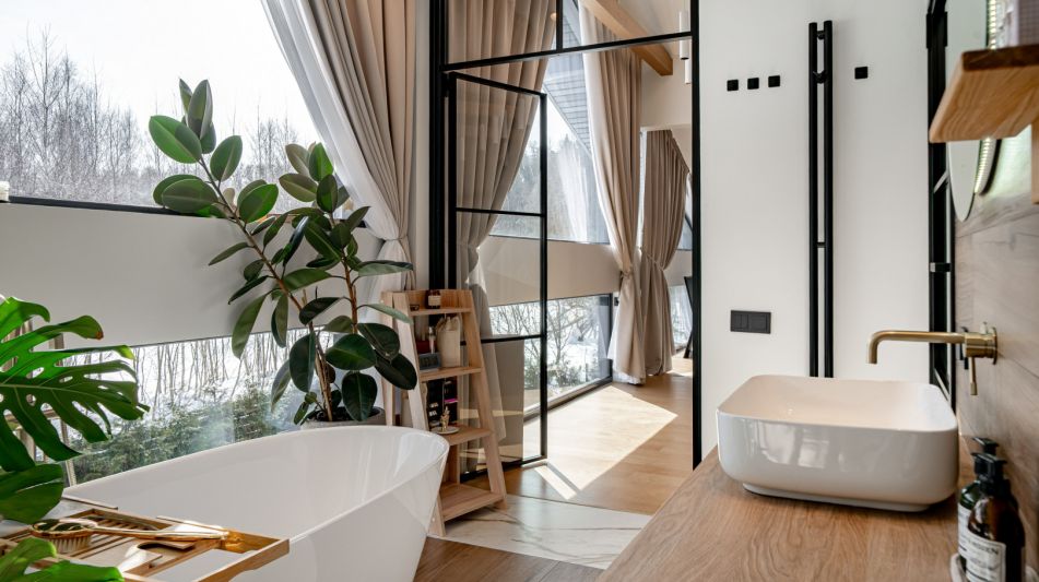 Фахверк в КП Рига парк