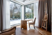 Фахверк в КП Рига парк