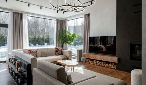 Фахверк в КП Рига парк