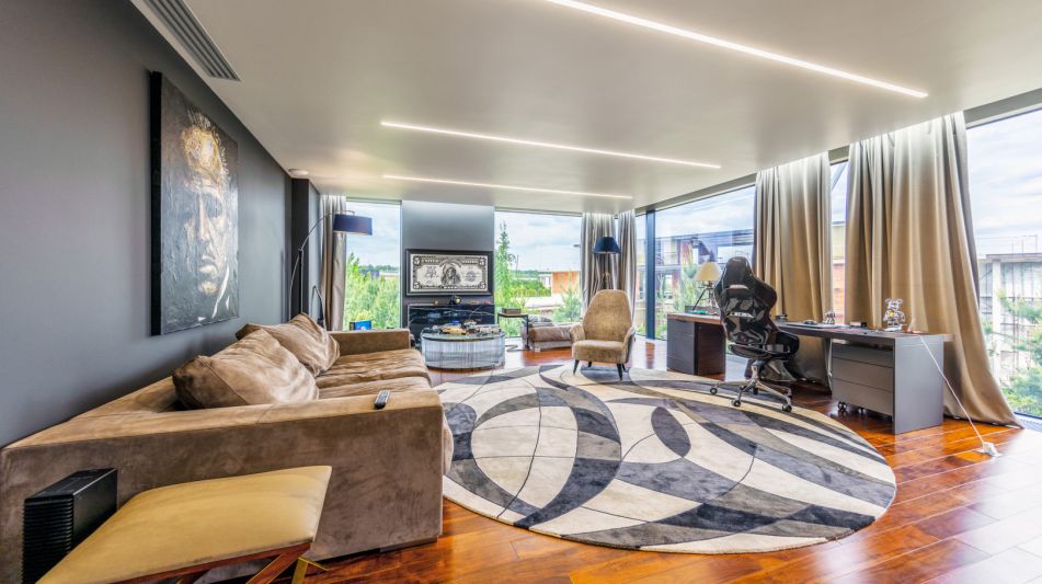 Стильный дом в КП Ильинское поле