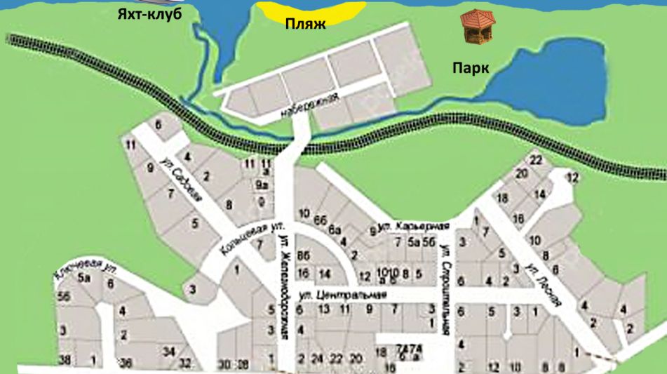 Участок в п. Трудовая Северная