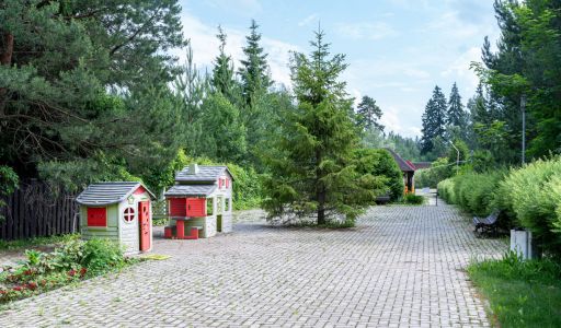 Дом из бруса в Нахабино Кантри