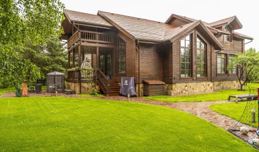 Дом из бруса в Нахабино Кантри