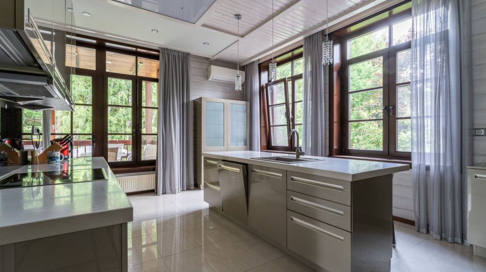 Дом из бруса в Нахабино Кантри