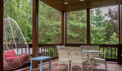 Дом из бруса в Нахабино Кантри