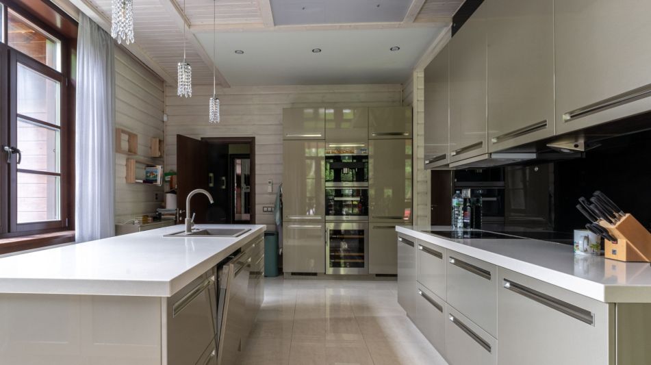 Дом из бруса в Нахабино Кантри