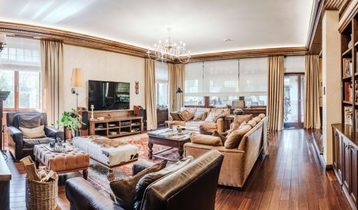 Дом в стиле Райта в КП Поречье