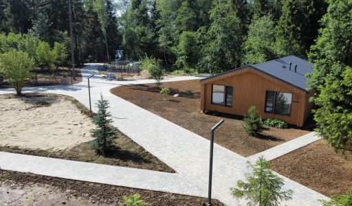 Дом в лесу в Аксаково Форест клуб