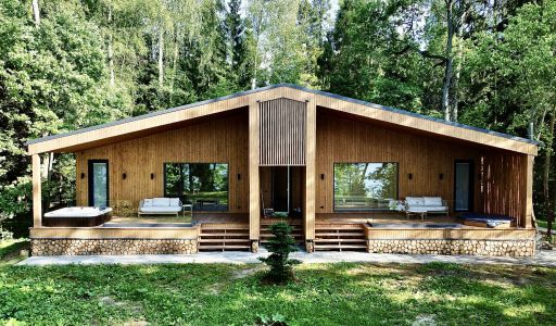 Дом в лесу в Аксаково Форест клуб