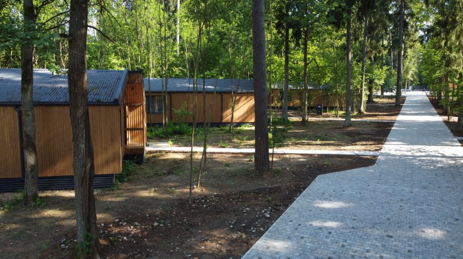 Дом в лесу в Аксаково Форест клуб