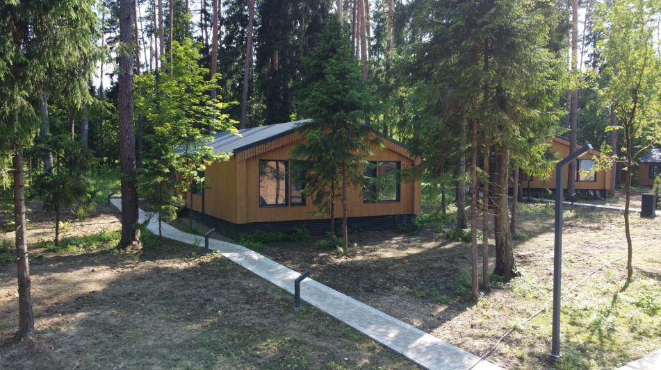 Дом в лесу в Аксаково Форест клуб