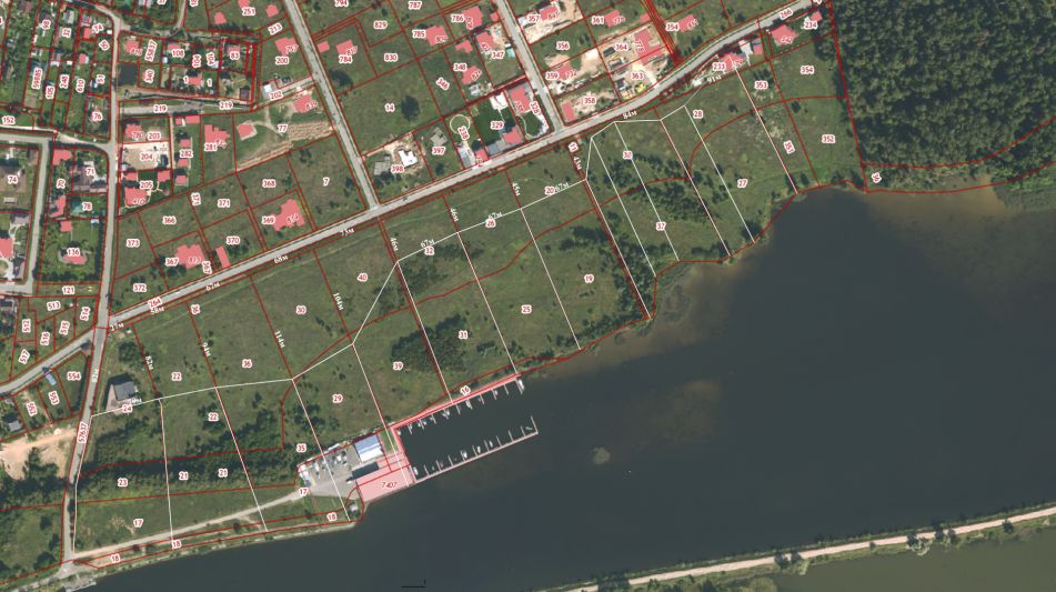 Участок на первой линии в Авроре