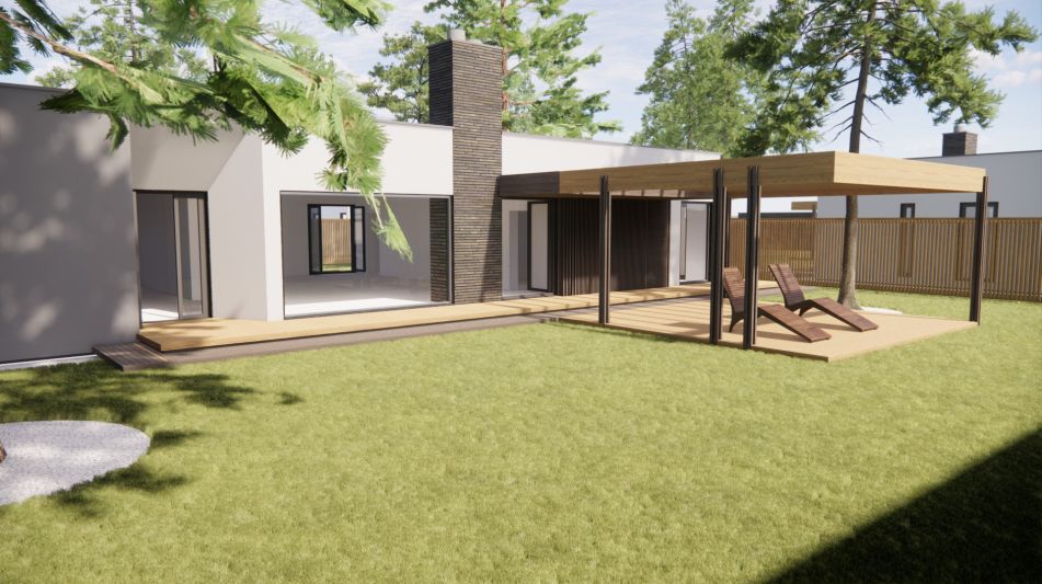 Одноэтажный дом в КП Станция LETO