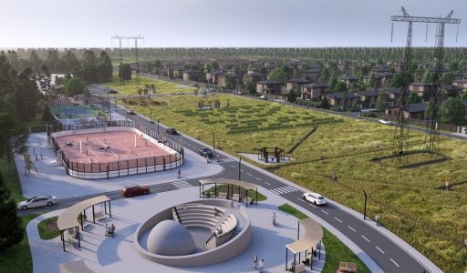 Одноэтажный дом в КП Юрьево Берег