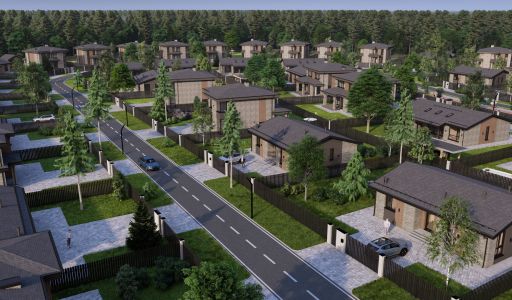 Одноэтажный дом в КП Юрьево Берег