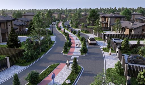 Одноэтажный дом в КП Юрьево Берег