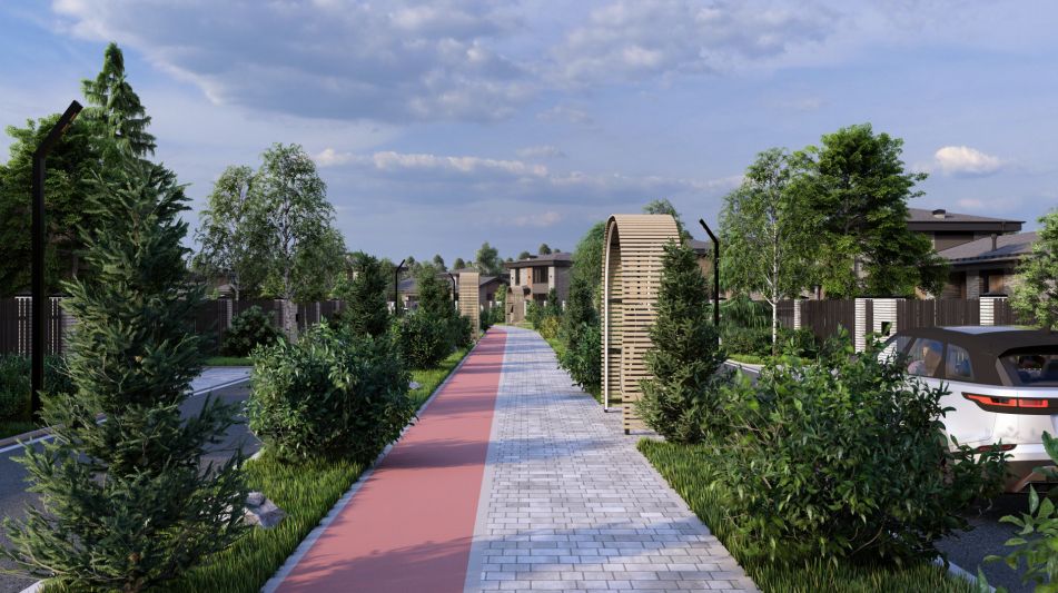 Двухэтажный дом в КП Юрьево Берег