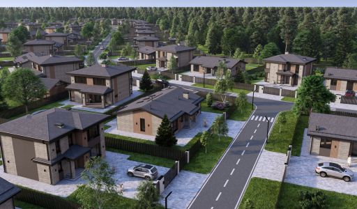 Двухэтажный дом в КП Юрьево Берег