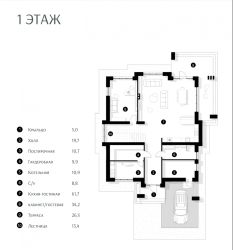 Дом в КП Сердце Риги №4