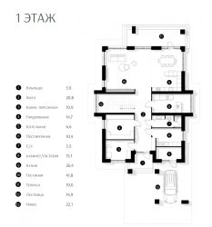 Дом в КП Сердце Риги №29