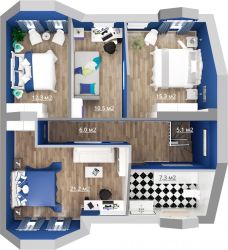 Дом без отделки в КП Британика