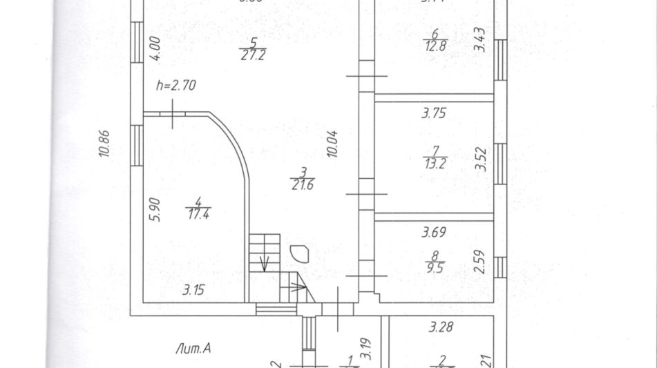 Дом в деревне Троице-Сельцо