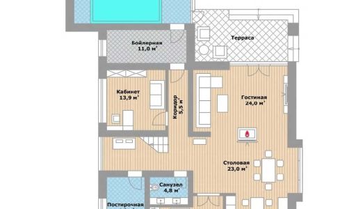 Стильный дом в КП ВИК